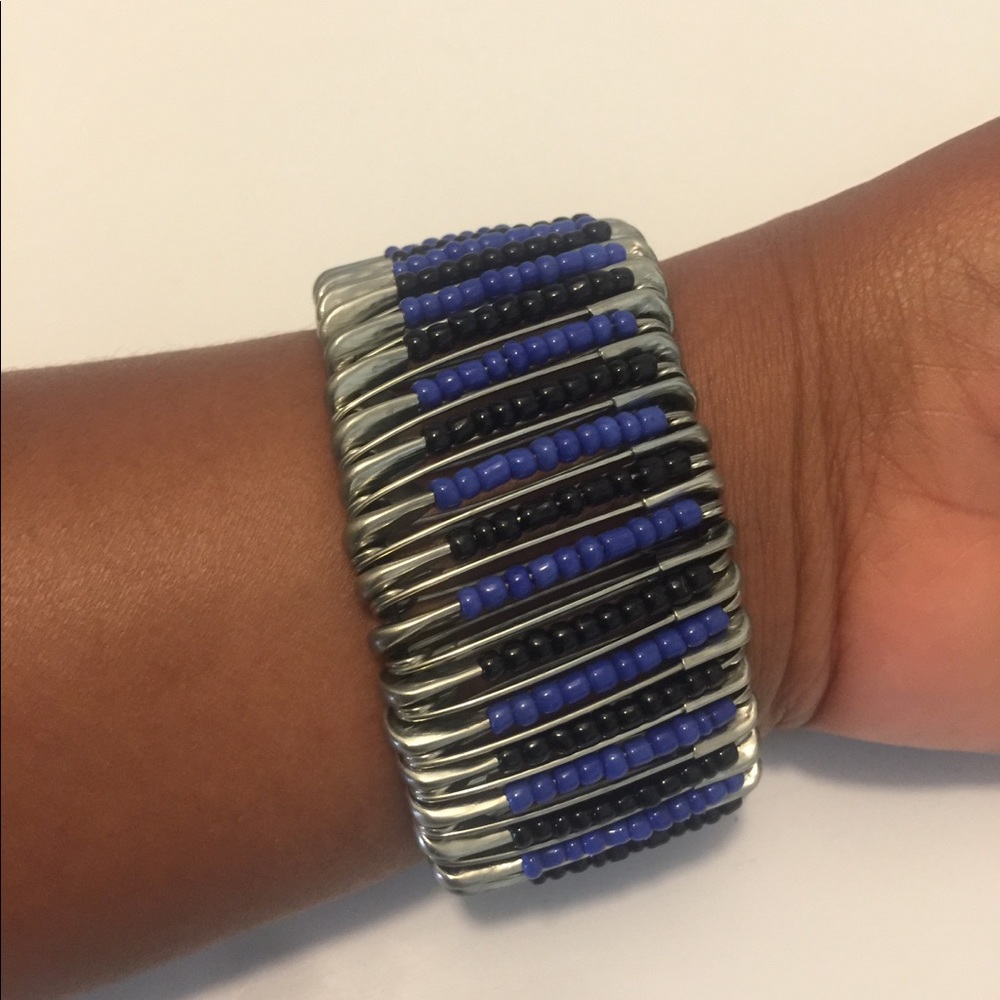 Safety Pin Bracelet.
